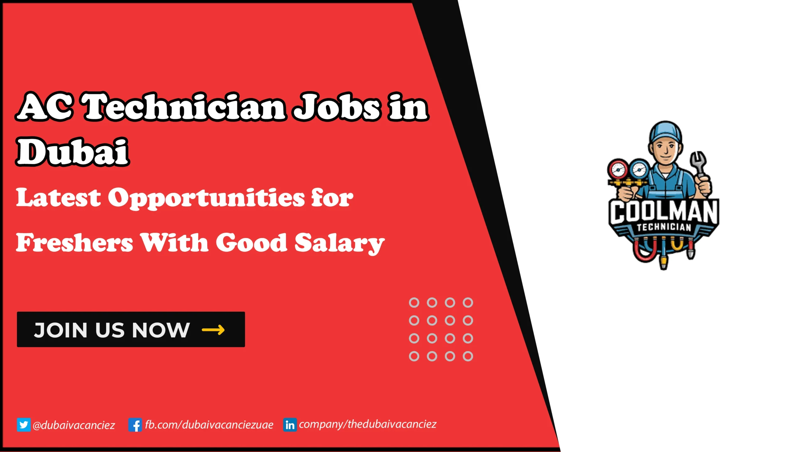 AC Technician Jobs in Dubai