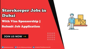 Storekeeper Jobs in Dubai