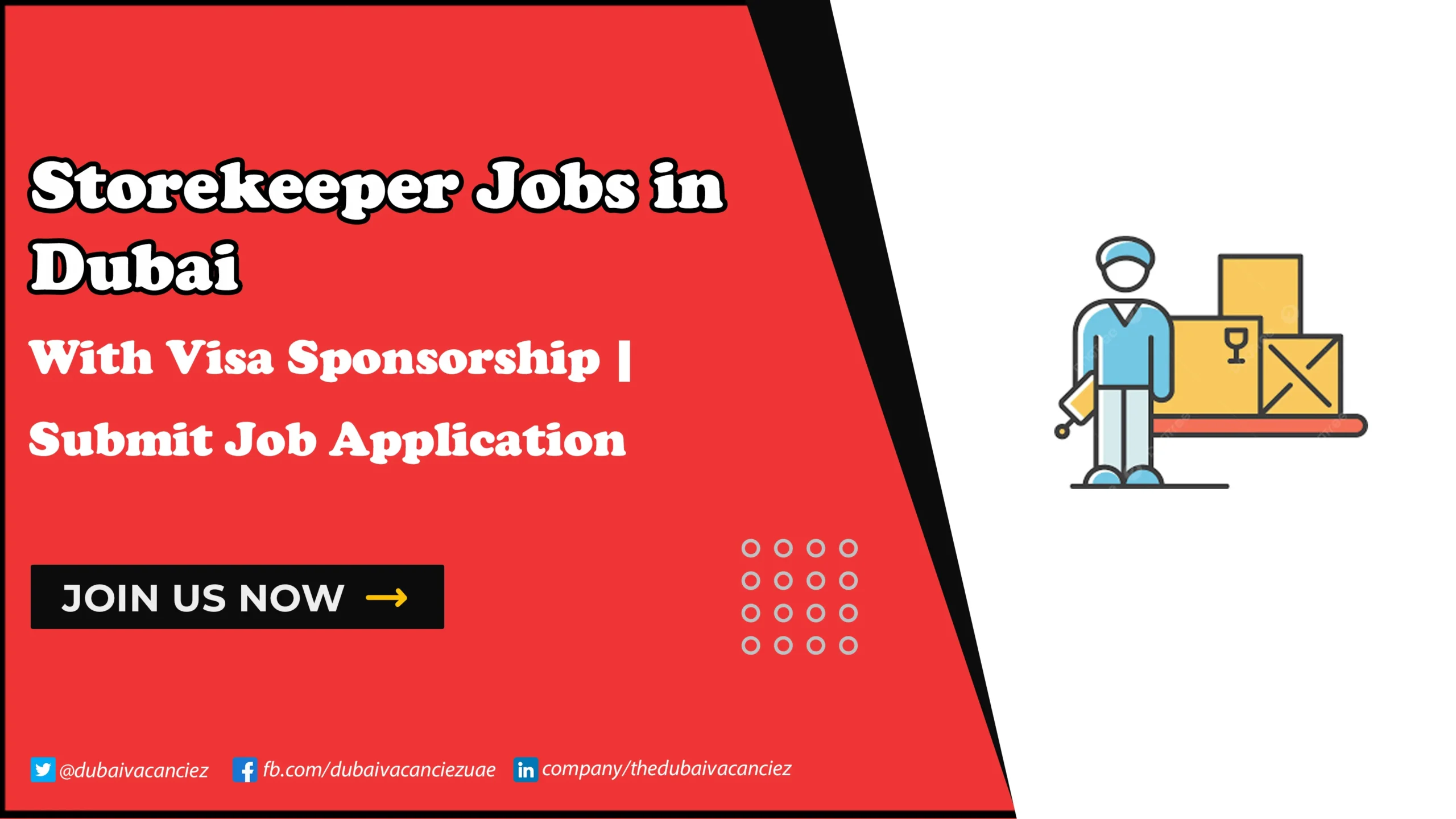 Storekeeper Jobs in Dubai