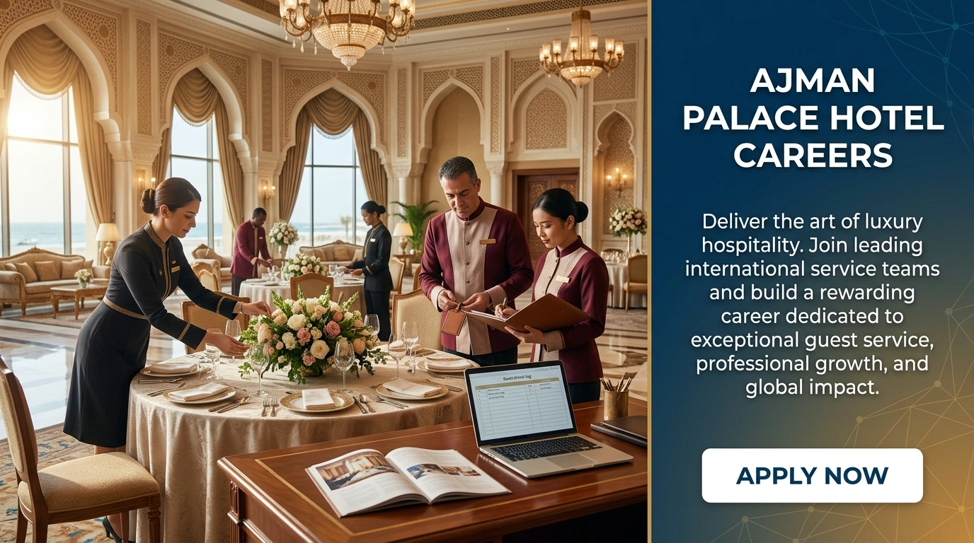 Bahi Ajman Palace Hotel Careers