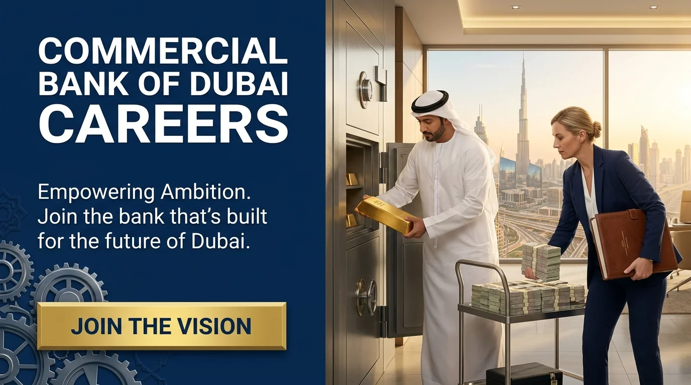 Commercial Bank of Dubai Careers
