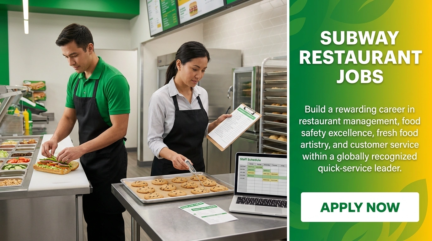 Subway Restaurant Jobs